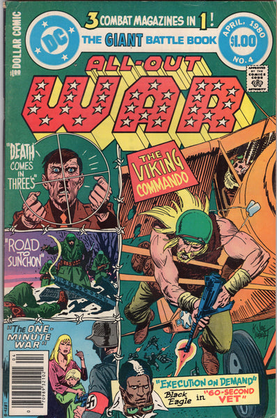 All-Out War #4 The Viking Commando! Giant Dollar Comic VG