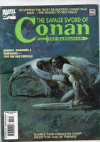 Savage Sword Of Conan #211 Conan Faces The God Of Thieves! Great Sword And Sorcery  FN
