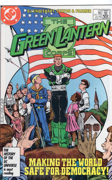 Green Lantern Corps #210 "Making The World Safe For Democracy!" VF