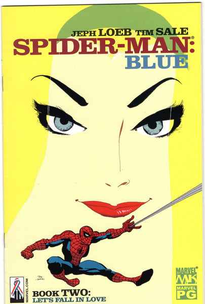 Spider-Man: Blue Book 2 "Let's Fall In Love"Loeb & Sale VFNM