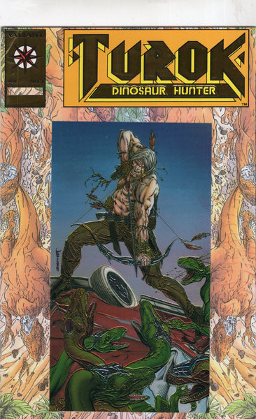 Turok Dinosaur Hunter #1 Valiant Gold Limited Variant VF-