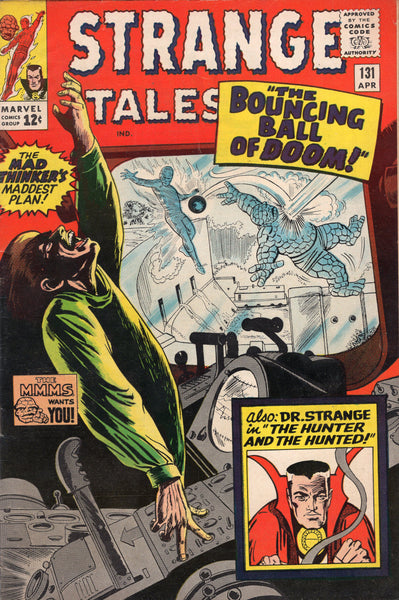 Strange Tales #131 Human Torch/Thing/Dr. Strange Silver Age Classic VGFN