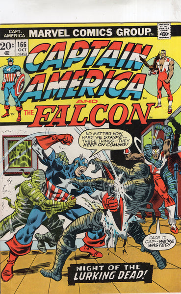 Captain America #166 The Falcon! VGFN