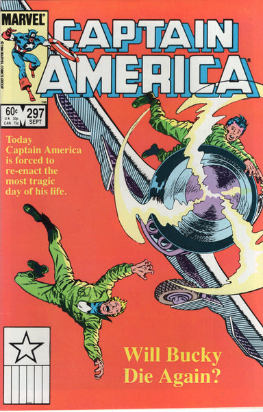 Captain America #297 Will Bucky Die Again? VF+