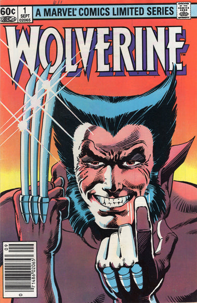Wolverine #1 Frank Miller Mini-Series News Stand Variant FVF