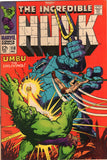 Incredible Hulk #110 Umbu The Unliving Trimp Art Silver Age Classic FVF