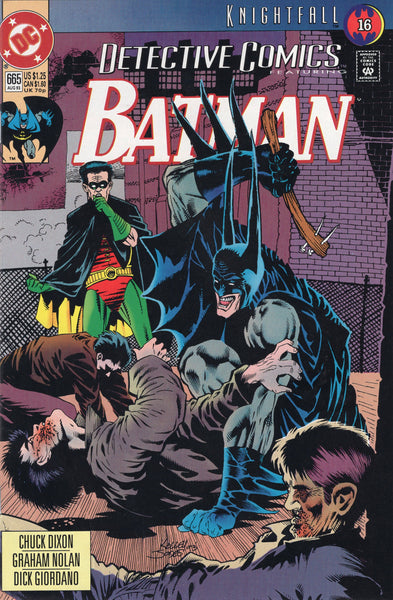 Detective Comics #665 Azrael Goes Bats... VF
