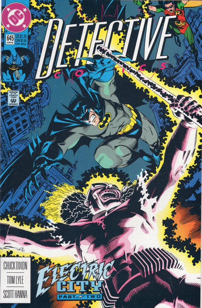 Detective Comics #645 Electric City Part Two! VF