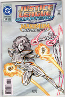 Justice League Quarterly #13 "Maximum Attraction!" HTF Linsner Art VF