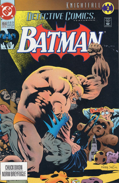 Detective Comics #659 Puppets! VF