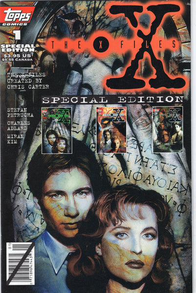 X-Files Special Edition #1 reprints Topps 1 - 3 VF