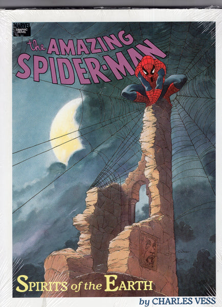 Amazing Spider-Man Spirits Of The Earth Graphic Novel Vess Art! Sealed New VFNM