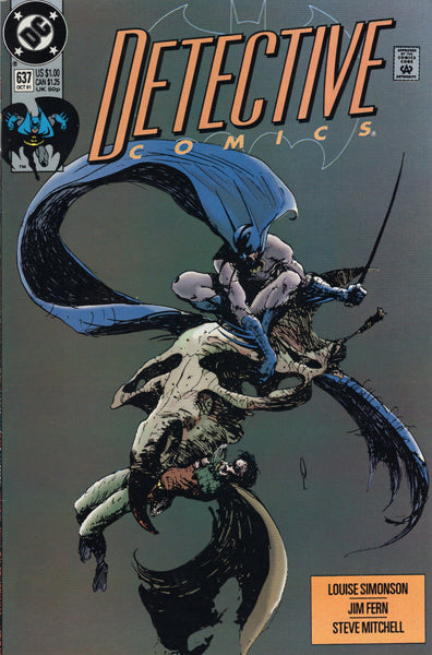 Detective Comics #637 Control Freak! VF