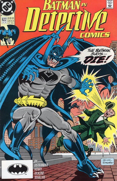 Detective Comics #622 The Batman Says - Die! Dick Sprang Cover VF