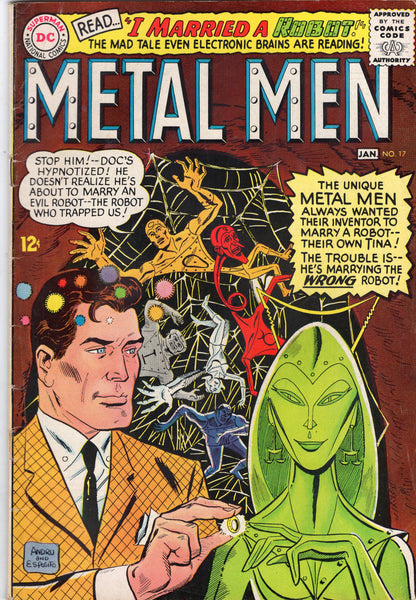 Metal Men #17 Andru And Esposito Art Silver Age Classic VG