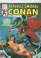 Savage Sword Of Conan #18 Battle With the Death Wizards! Bronze Age Sword And Sorcery Magazine FVF