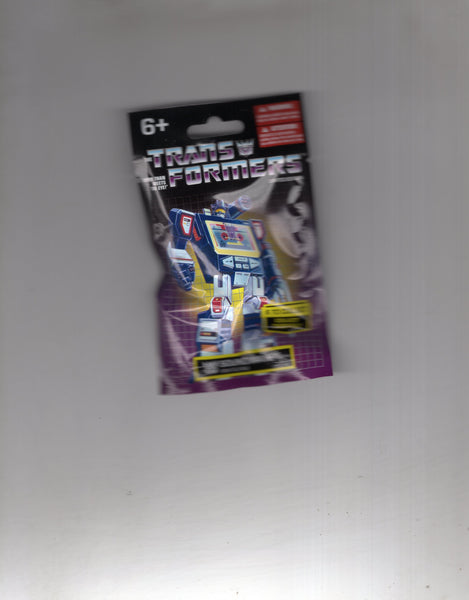 Transformers Soundwave Minifigure (like a Lego guy) sealed in package Hasbro