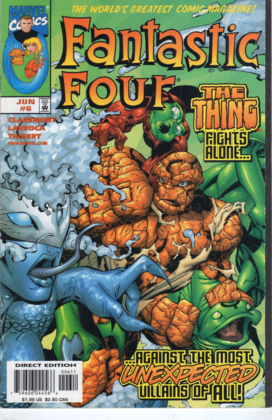 Fantastic Four #6 The Thing Fights Alone... VF