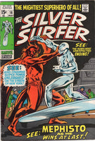 Silver Surfer #16 Mephisto Wins at Last! HTF Original Series Silver Age VGFN