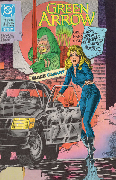 Green Arrow #7 Black Canary Too! FVF
