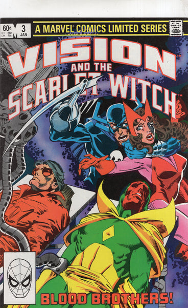 Vision And The Scarlet Witch #3 1982 Mini-Series FVF