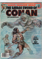 Savage Sword Of Conan #78 The Origin Of Red Sonja! HTF News Stand Variant FVF