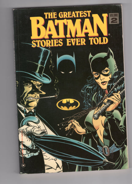 Greatest Batman Stories Ever Told Vol. 2 Trade Paperback First Print FN