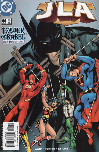 JLA #44 The Tower Of Babel Part Two! VFNM