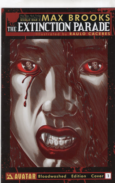 Extinction Parade #1 Bloodwashed Cover Variant Mature Readers FVF