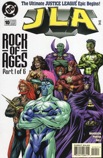 JLA #10 Rock Of Ages Part One VFNM