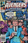 Avengers #239 Late Night With David Letterman! News Stand Variant FN