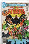 New Teen Titans #1 Wolfman & Perez 1980 Key News Stand Variant FN