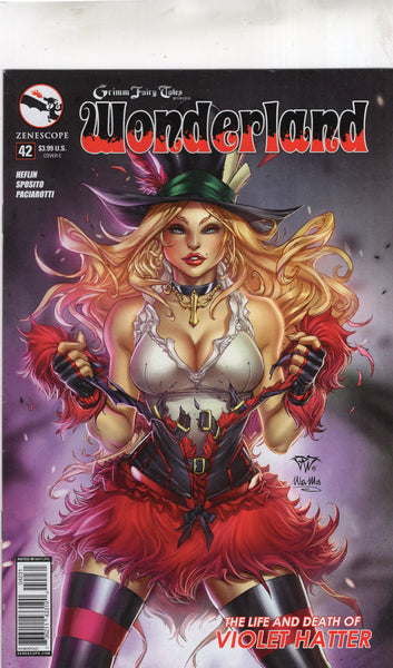 Grimm Fairy Tales #42 "The Life And Death Of Violet Hatter" Mature Readers FN