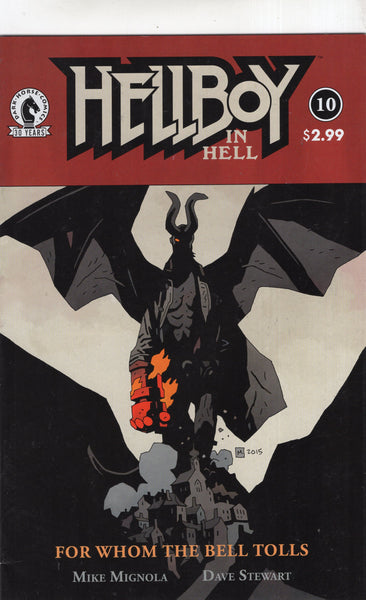 Hellboy In Hell #10 For Whom The Bell Tolls Mignola FVF