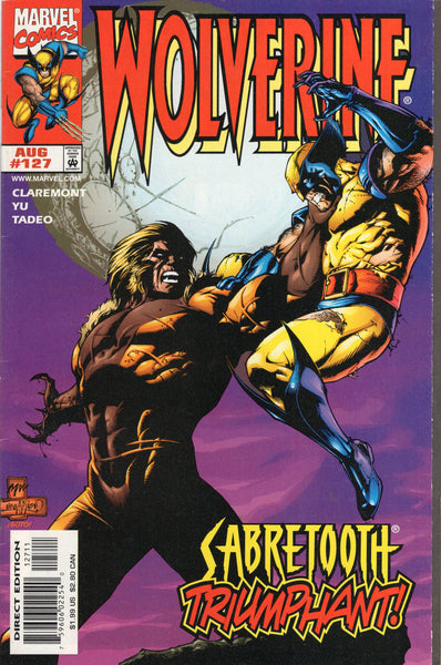 Wolverine #127 "Sabretooth Triumphant!" FVF