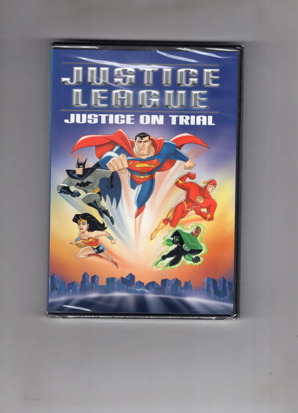 Justice League Justice On Trial DVD Sealed NEw