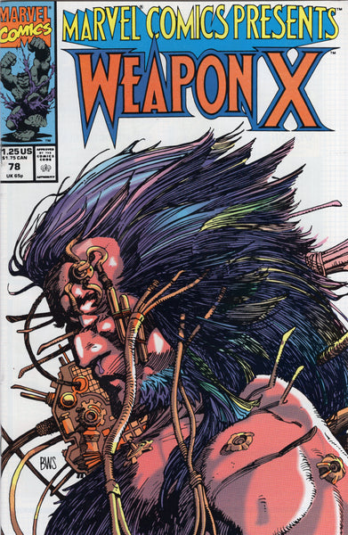 Marvel Comics Presents #78 Barry Smith Weapon X VFNM