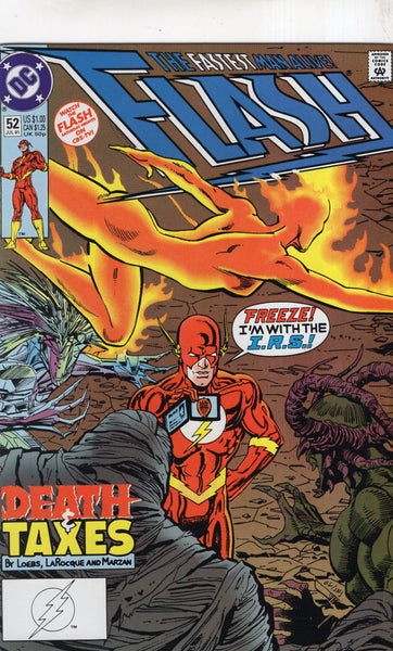 Flash #52 Death & Taxes VFNM