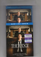 The Judge Blu-Ray DVD Digital Combo Pack Robert Downey Jr. Robert Duvall New Sealed