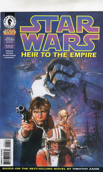 Star Wars Heir To The Empire #6 Mara Jade! Dark Horse NM