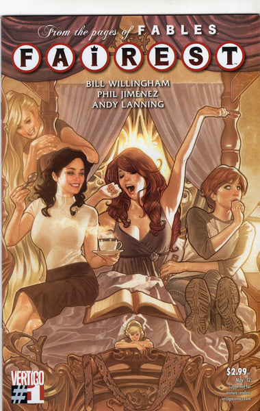 Fairest #1 From The Pages Of Fables! Adam Hughes Cover VFNM