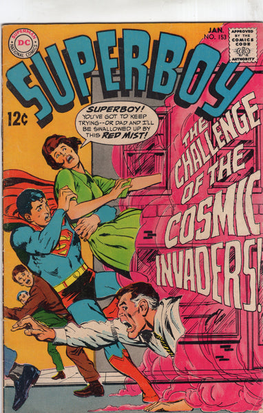 Superboy #153 Adams Wood Art! Silver Age VG+