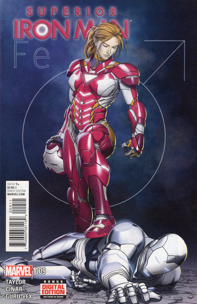 Superior Iron Man #9 Iron Heart Cover VFNM