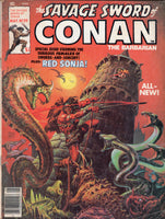 Savage Sword Of Conan #29 Red Sonja! Bronze Age Sword And Sorcery VG