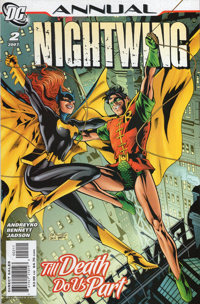 Nightwing Annual #2 "Till Death Do Us Part" Robin and Batgirl! FVF