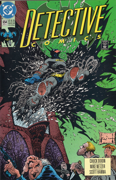 Detective Comics #654 God Of Battle! Sam Kieth Cover Art!! VF
