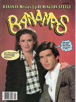 Bananas #69 Pierce Brosnan Remington Steele HTF 1984 FN