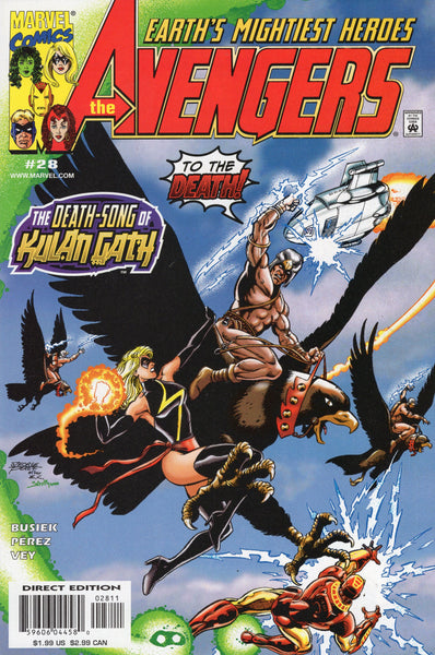 Avengers #28 Perez Art! VFNM