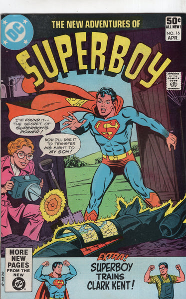 New Adventures Of Superboy #16 "The Super Secret Of Smallville" FVF