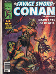 Savage Sword Of Conan #35 The Dark Eyes Of Death! Bronze Age Sword And Sorcery Classic VG